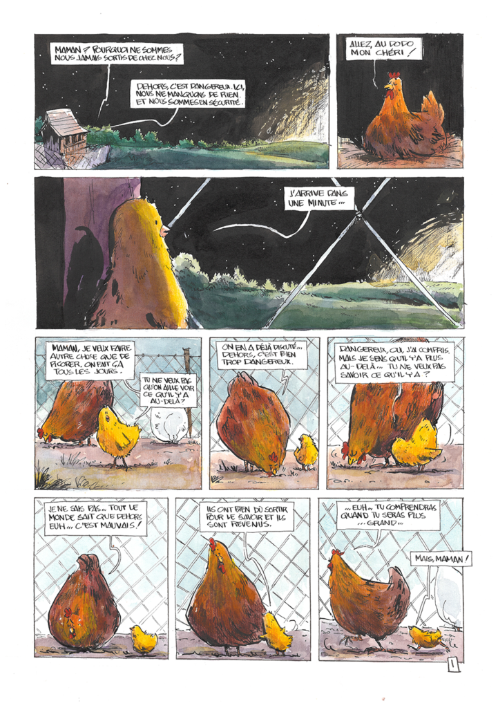 Emma DE VISME et Reina FAIDER, planche 1