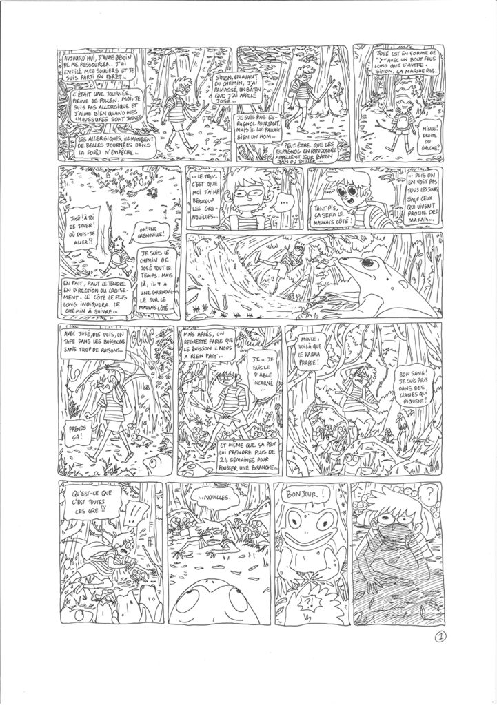 Daphné PELTIER, planche 1